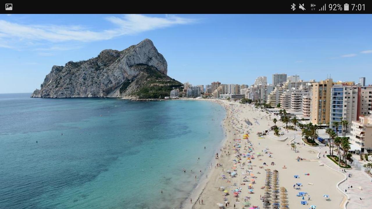 Calpe Centro Turisico Lägenhet Exteriör bild